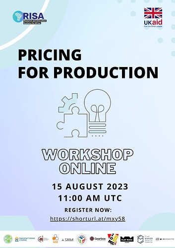 Pricing for production webinar